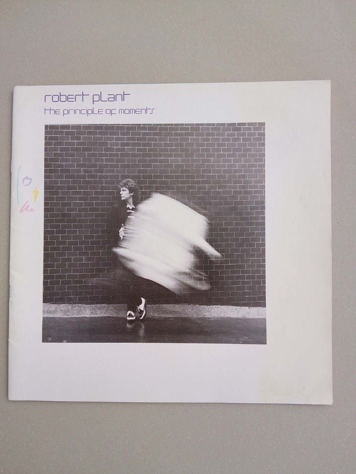 Robert Plant - The Principle of Moments Tourprogramma, Ophalen of Verzenden, Gelezen, Artiest, Robert Plant