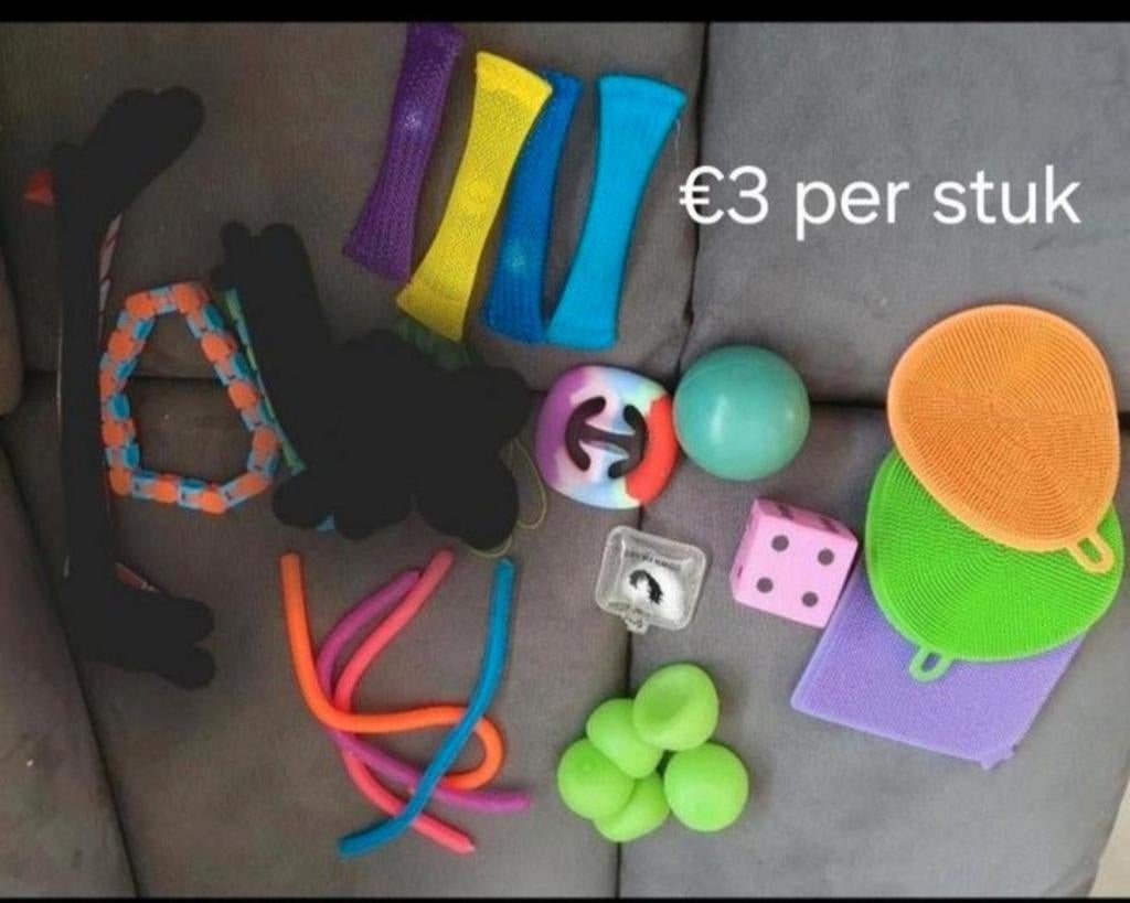 Fidgets en popp-its, Ophalen