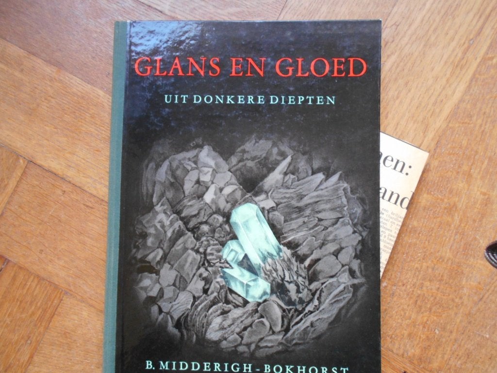 1970 Retro Glans en gloed edelstenen Midderigh (gp-16), Ophalen of Verzenden