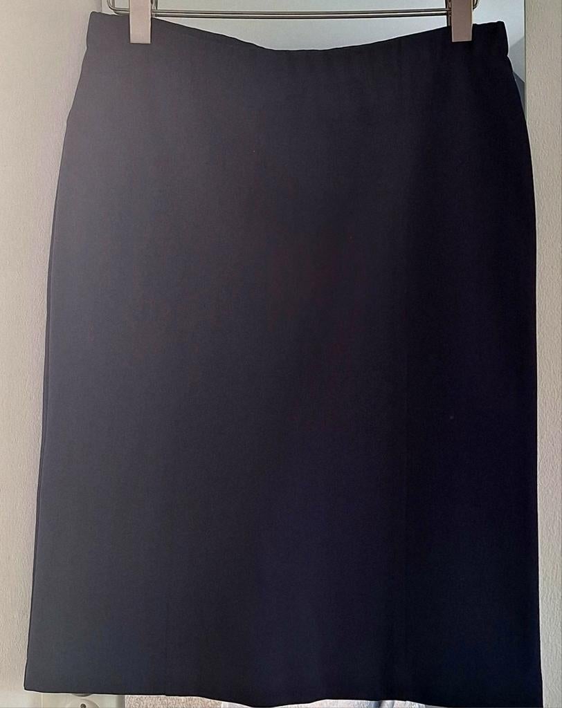 Donkerblauwe  gevoerde rok  Merk Setter  7.50, Kleding | Dames, Rokken, Blauw, Maat 46/48 (XL) of groter, Nieuw, Ophalen of Verzenden