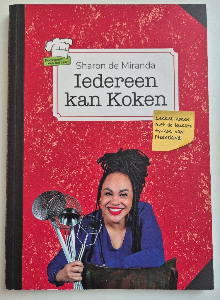 Iedereen kan koken - Sharon de Miranda, Verzenden, Zo goed als nieuw, Sharon de Miranda, Overige gebieden