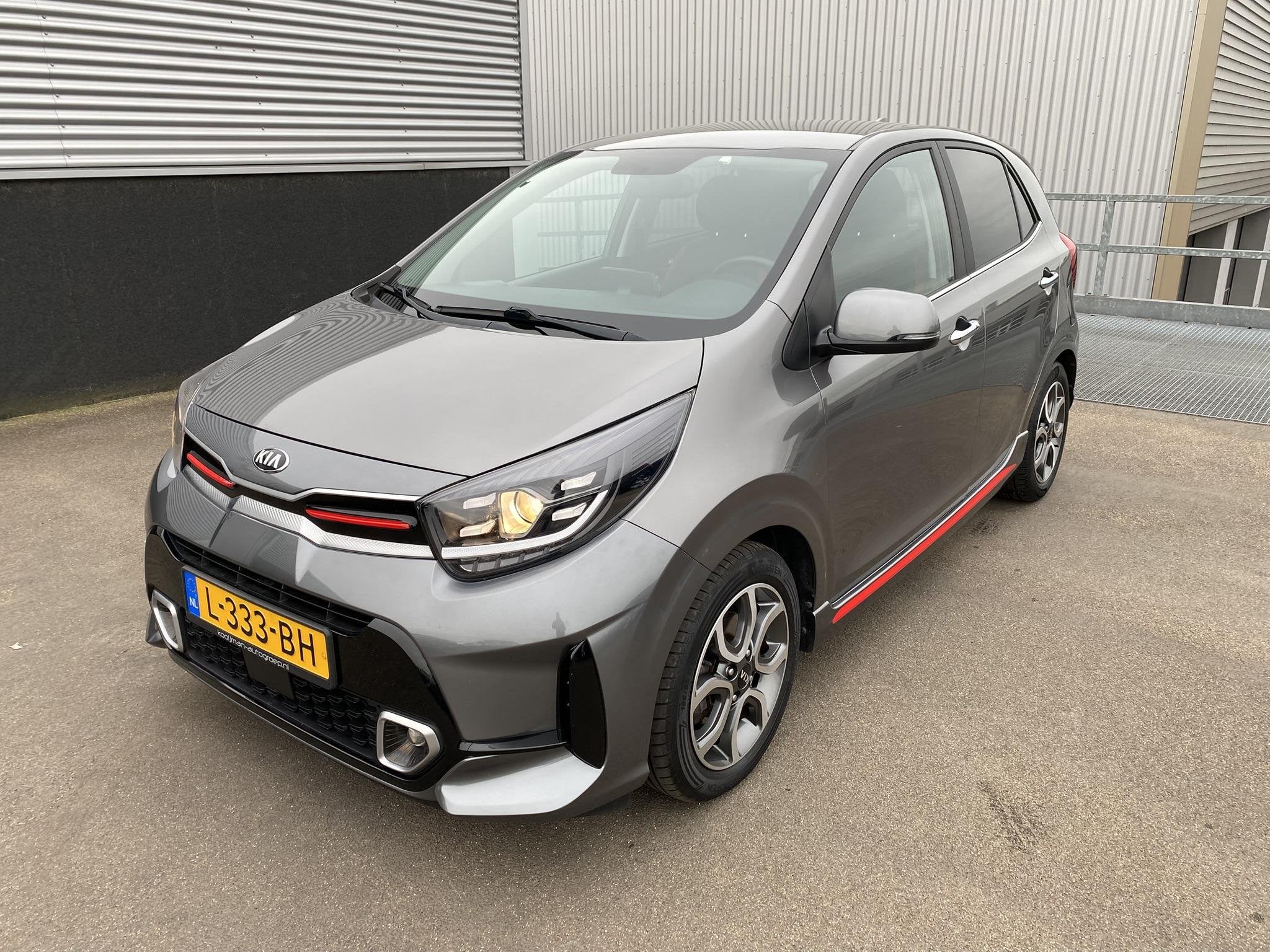 Kia Picanto 1.0 DPi GT-Line RMC-Trekhaak NL-Auto boekjes com, Voorwielaandrijving, Dealer onderhouden, Gebruikt, 4 stoelen
