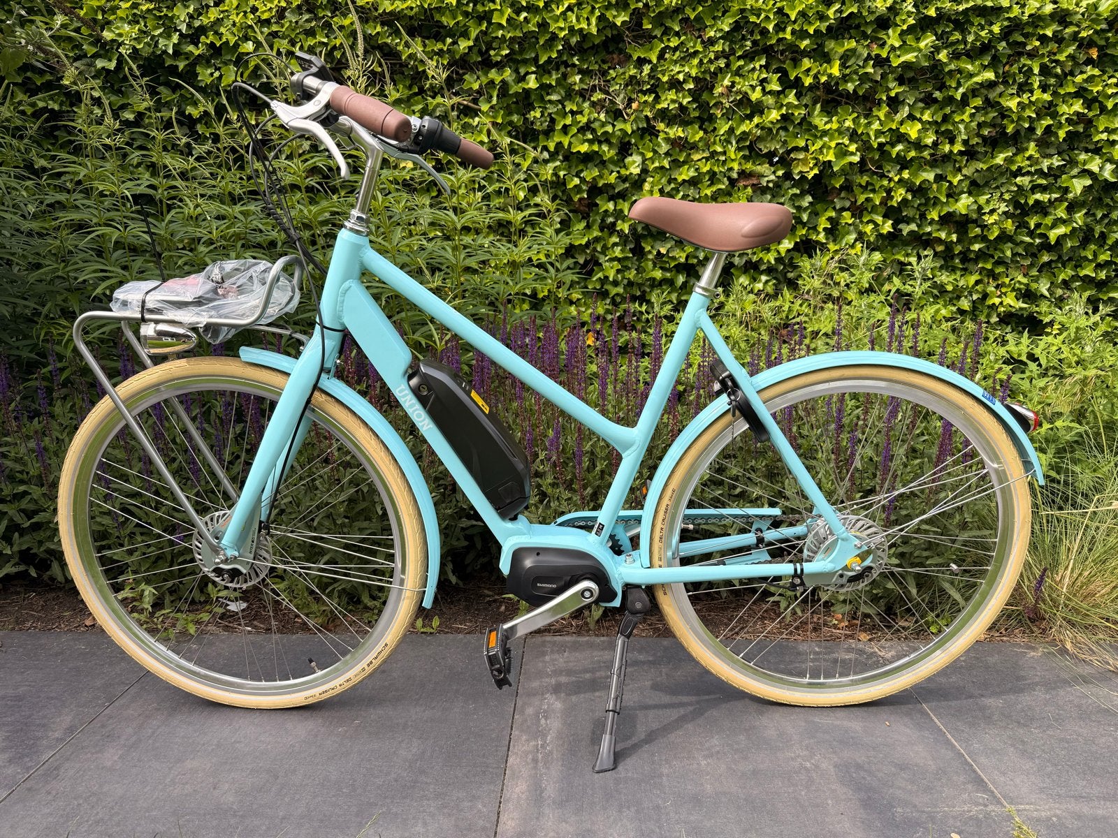 Union E-bike met voordrager - Nieuw!, Fietsen en Brommers, Elektrische fietsen, Nieuw, 50 km per accu of meer, 55 tot 59 cm, Ophalen