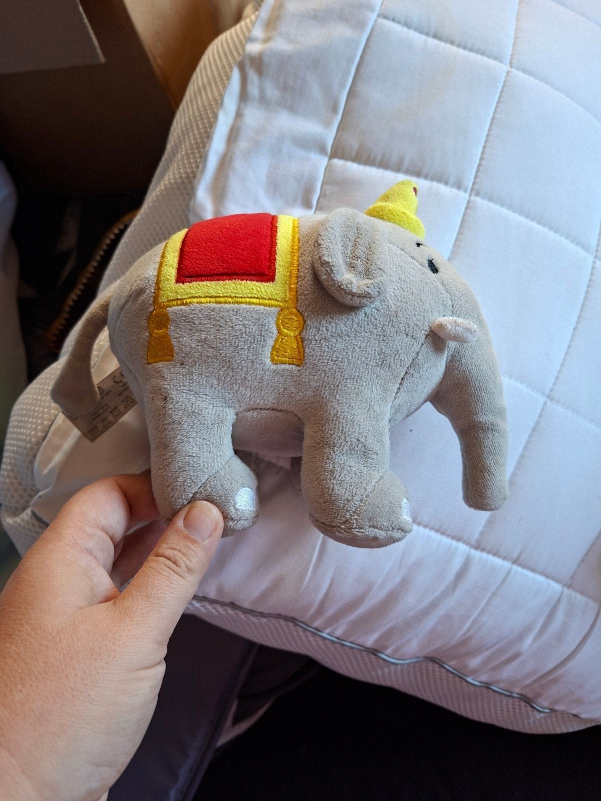 Tumbi knuffel van Bumba, Gebruikt, Verzenden, Overige typen, Grijs