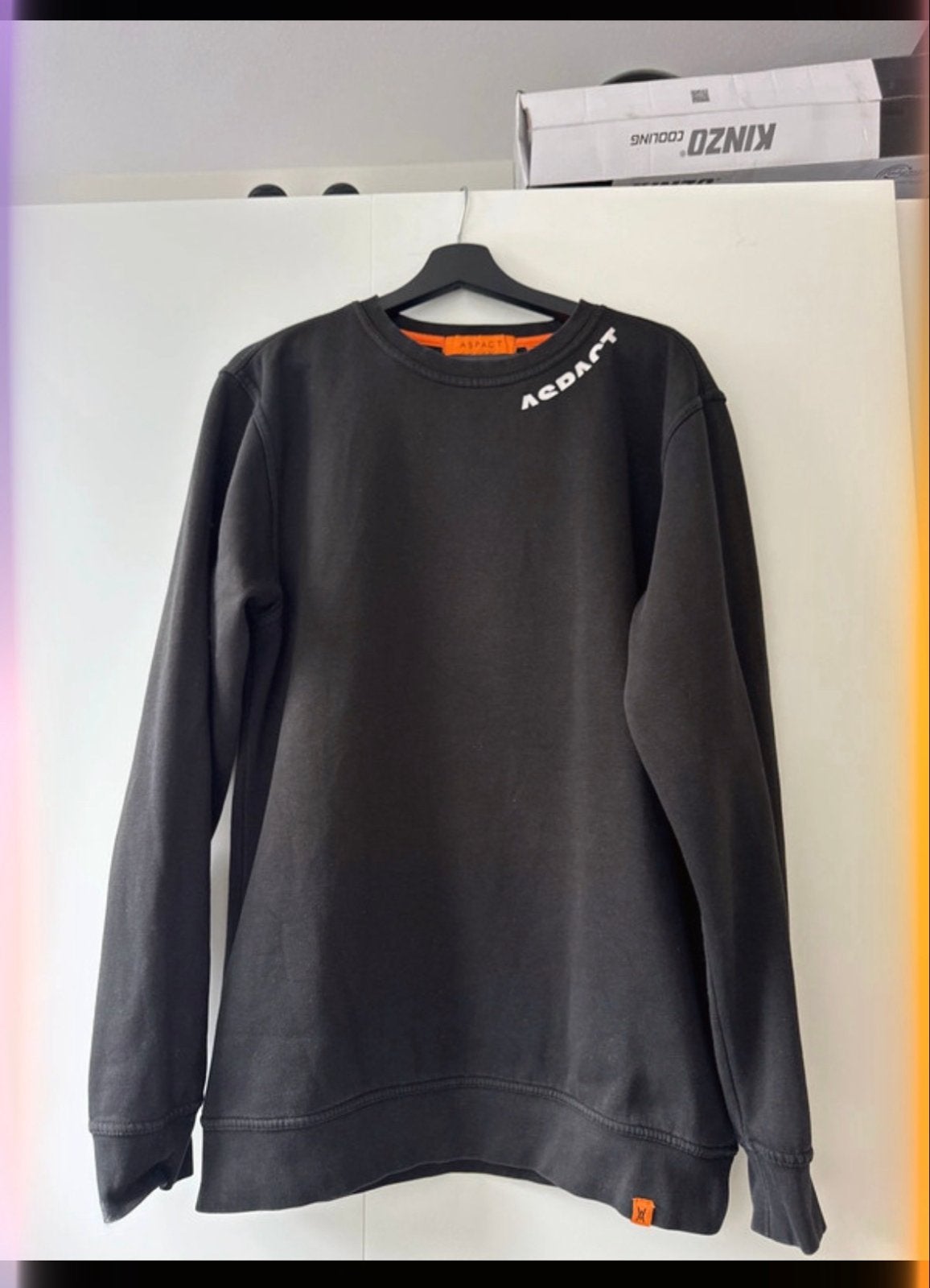 Aspact Sweater XL, Kleding | Heren, Ophalen of Verzenden, Zo goed als nieuw, Maat 56/58 (XL), Zwart