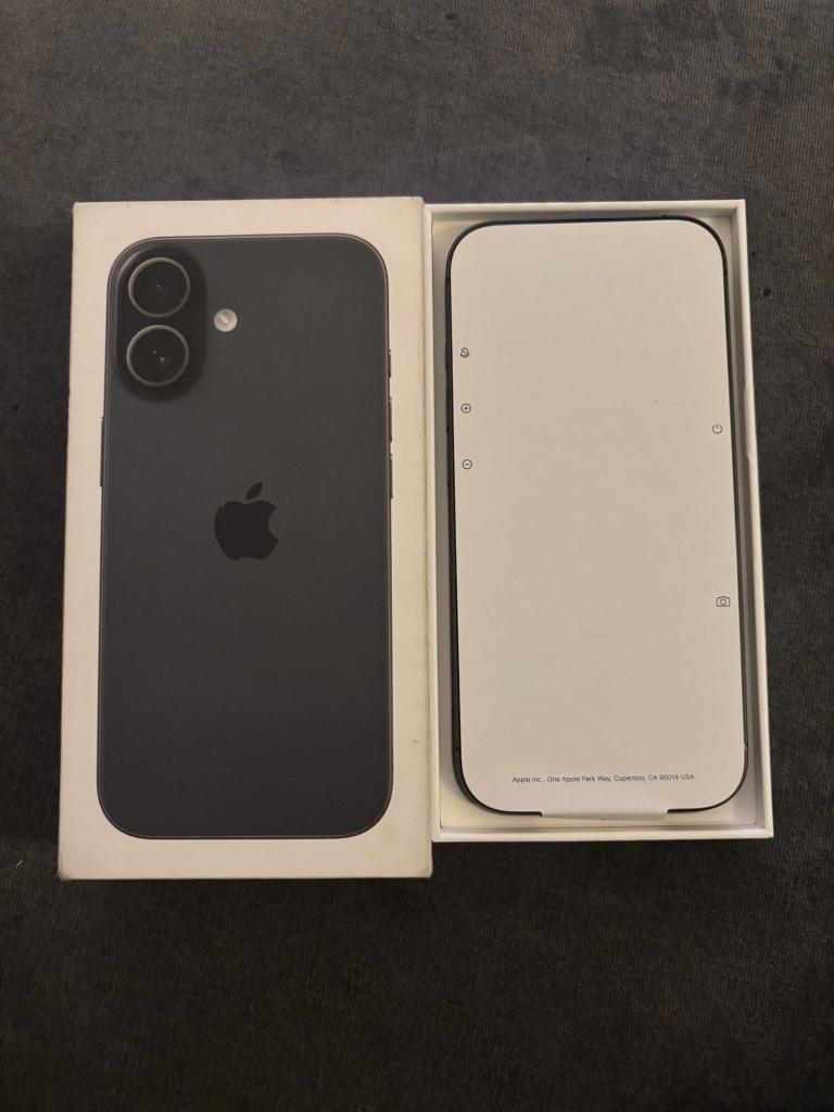 Iphone 17 256GB Zwart In doos Batterij 100%Garantie 2027, 256 GB, Overige modellen, Zwart, Ophalen of Verzenden