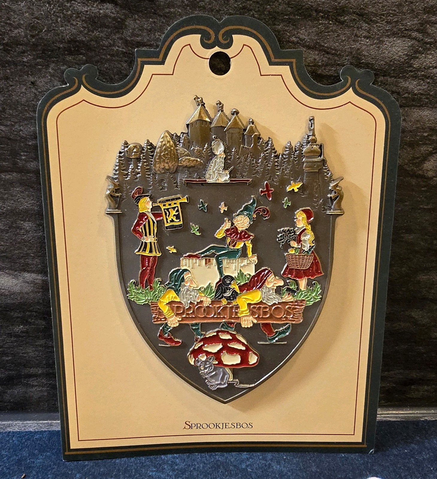 Efteling Pin - XL Sprookjesbos pin, Verzamelen, Efteling, Ophalen of Verzenden, Nieuw, Button of Speldje