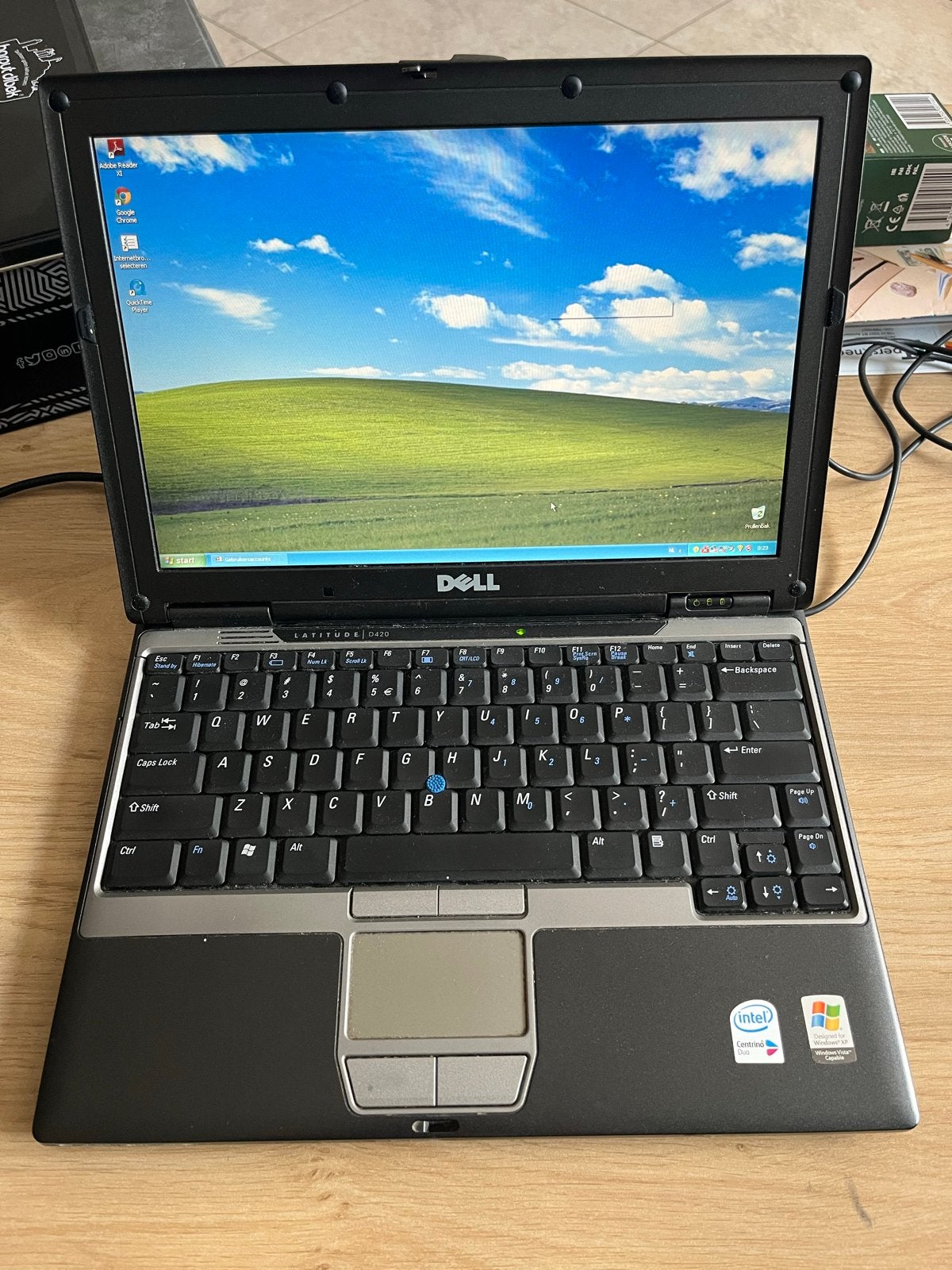 Dell Latitude D420 Laptop - Vintage met Windows XP, Computers en Software, Windows Laptops, Ophalen, Gebruikt, 10 inch of minder