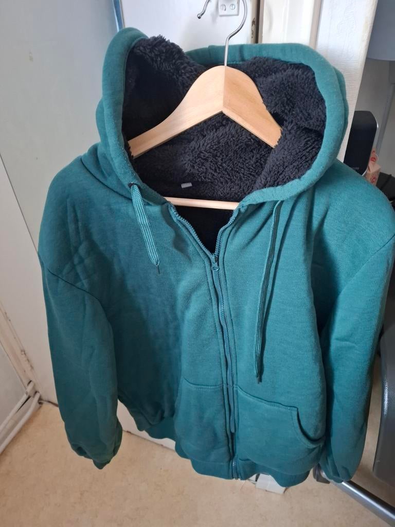 Warme vest met teddy voering - Maat XXL, Ophalen of Verzenden, Zo goed als nieuw, Overige maten, Groen