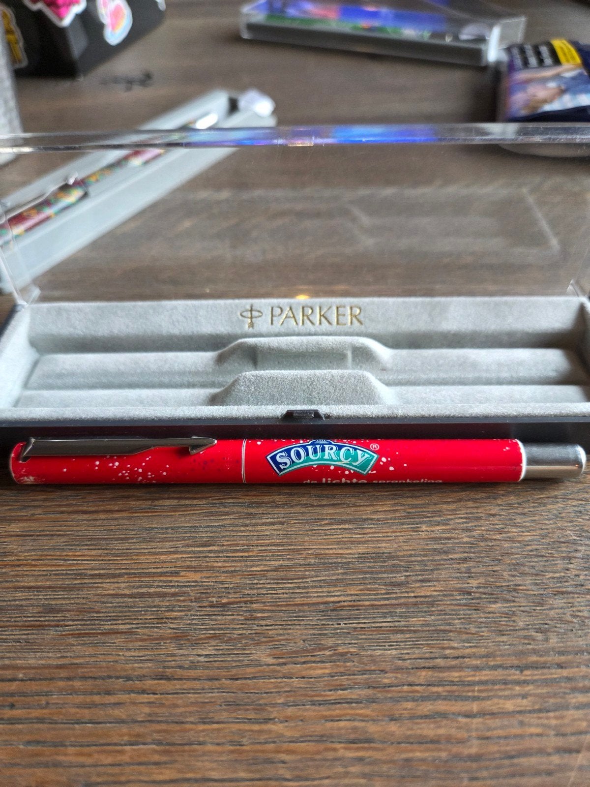 Parker Balpen - Sourcy Reclamepen met Doosje, Ophalen of Verzenden