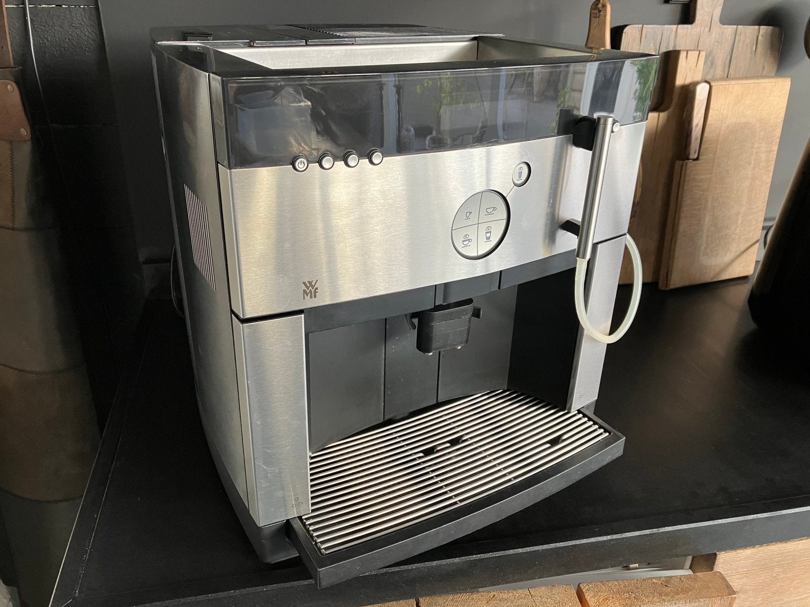 WMF 1000 volautomaat koffiemachine, 10 kopjes of meer, Ophalen of Verzenden, Gebruikt, Koffiemachine