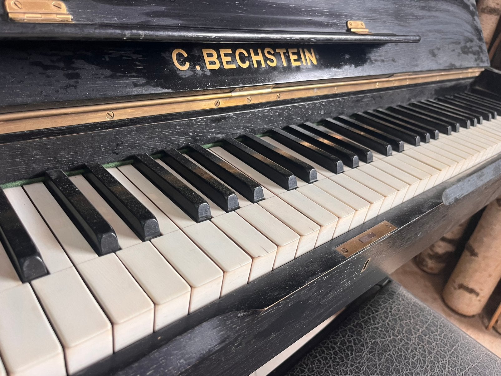 Bechstein piano, Ophalen, Zo goed als nieuw, Zwart