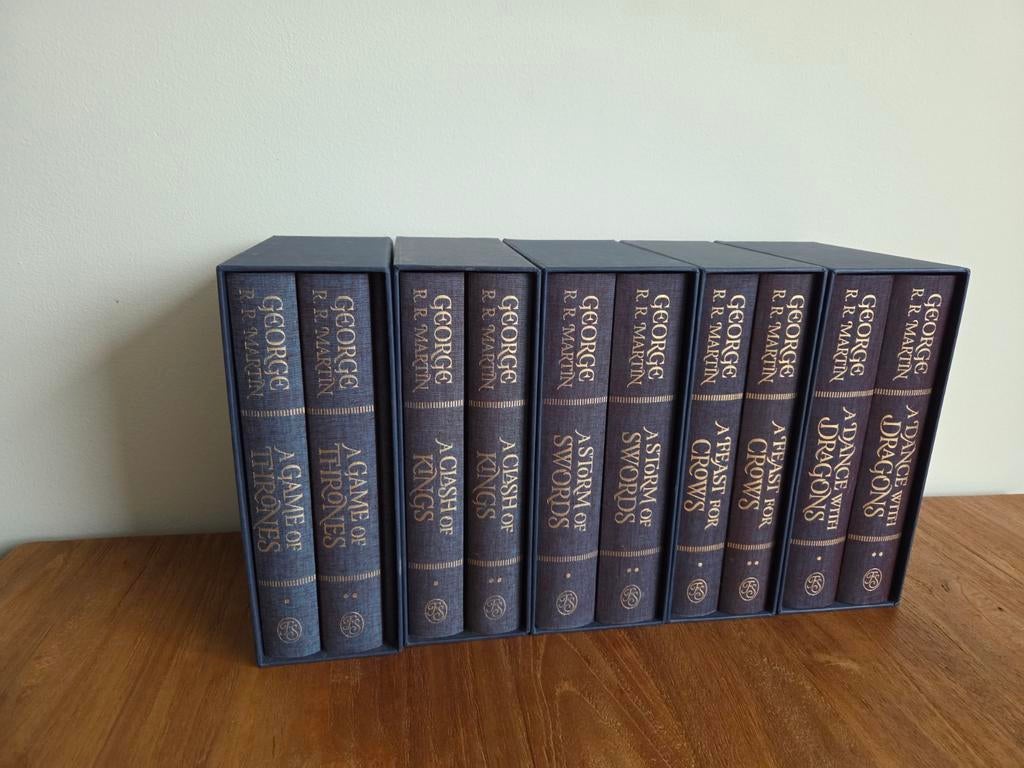 Folio Society Game of Thrones Complete Set, Boeken, Ophalen
