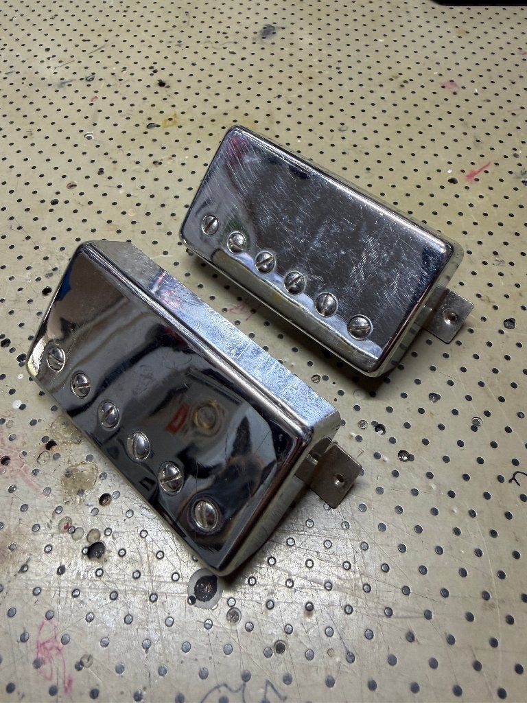 Te Koop: Vintage jaren 70 Japanse humbucker set – 2 stuks, Muziek en Instrumenten, Instrumenten | Onderdelen, Ophalen of Verzenden