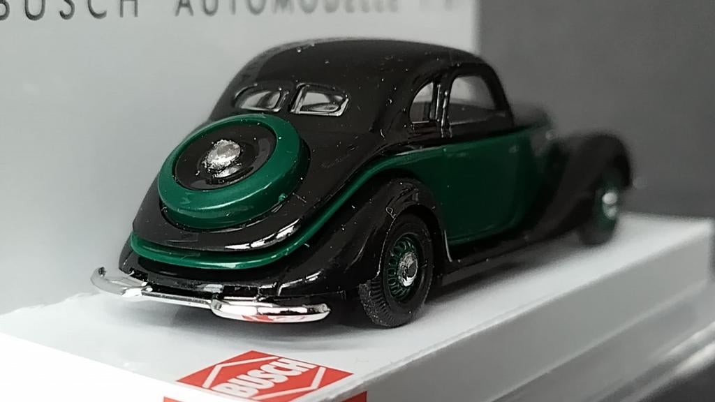 BMW 327 1938 1:87 H0 Busch Pol, Overige merken, Busch Gmbh, Auto, Verzenden