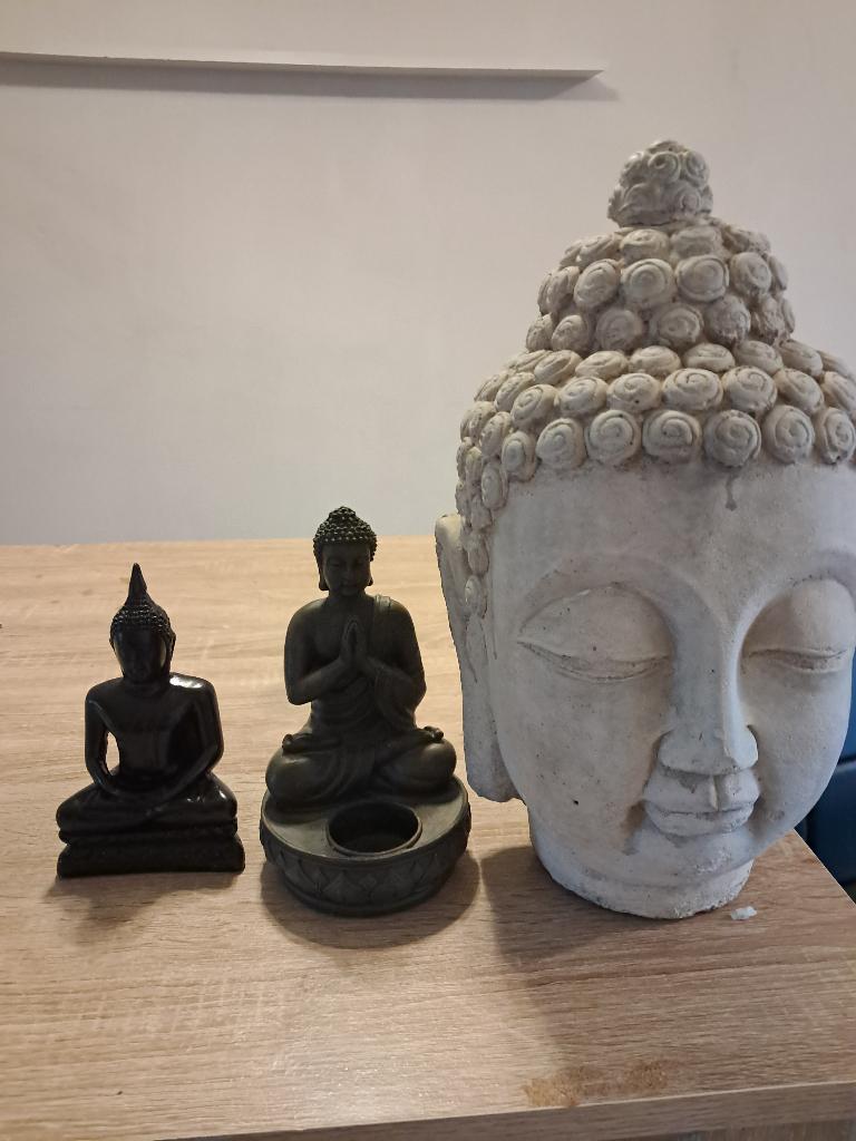 3 nieuwe boeddha beeldjes tekoop!, Ophalen, Nieuw