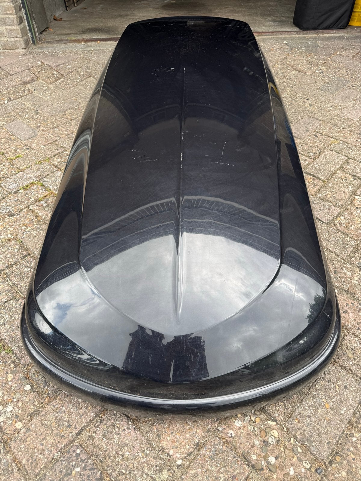 Audi Dakkoffer Zwart - Ruime Opbergruimte, Auto diversen, Dakkoffers, Ophalen of Verzenden, Gebruikt