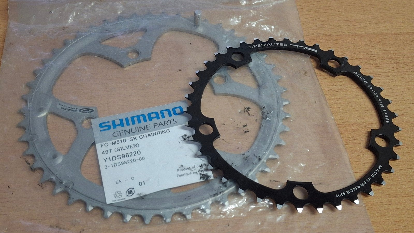 ketting blad Shimano / Specialites TA, Ophalen of Verzenden, Nieuw, Stuur, Overige merken