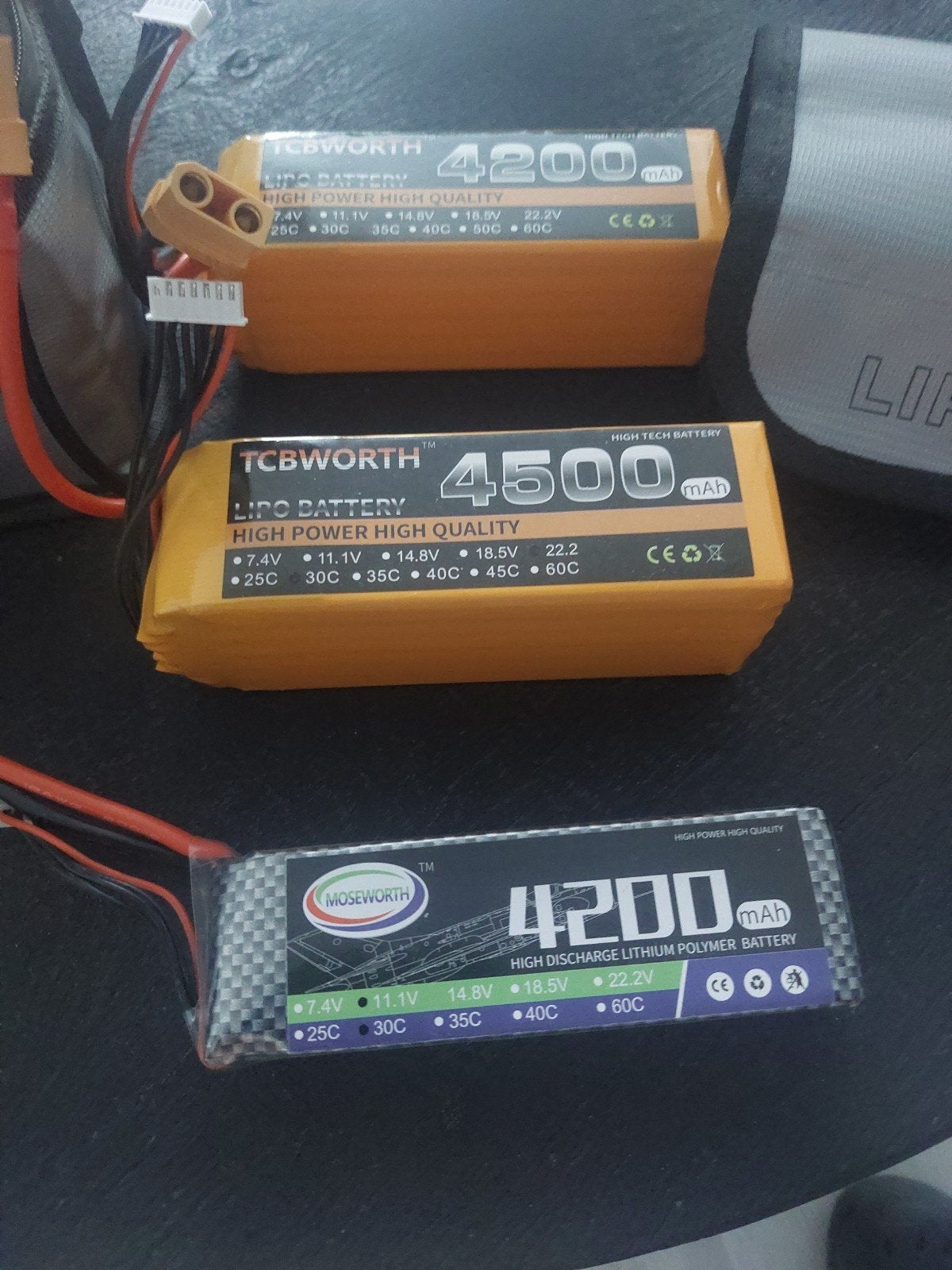 Lipo batterijen en Lipo Safe tas, Ophalen of Verzenden, Gebruikt, Overige typen, Overige merken