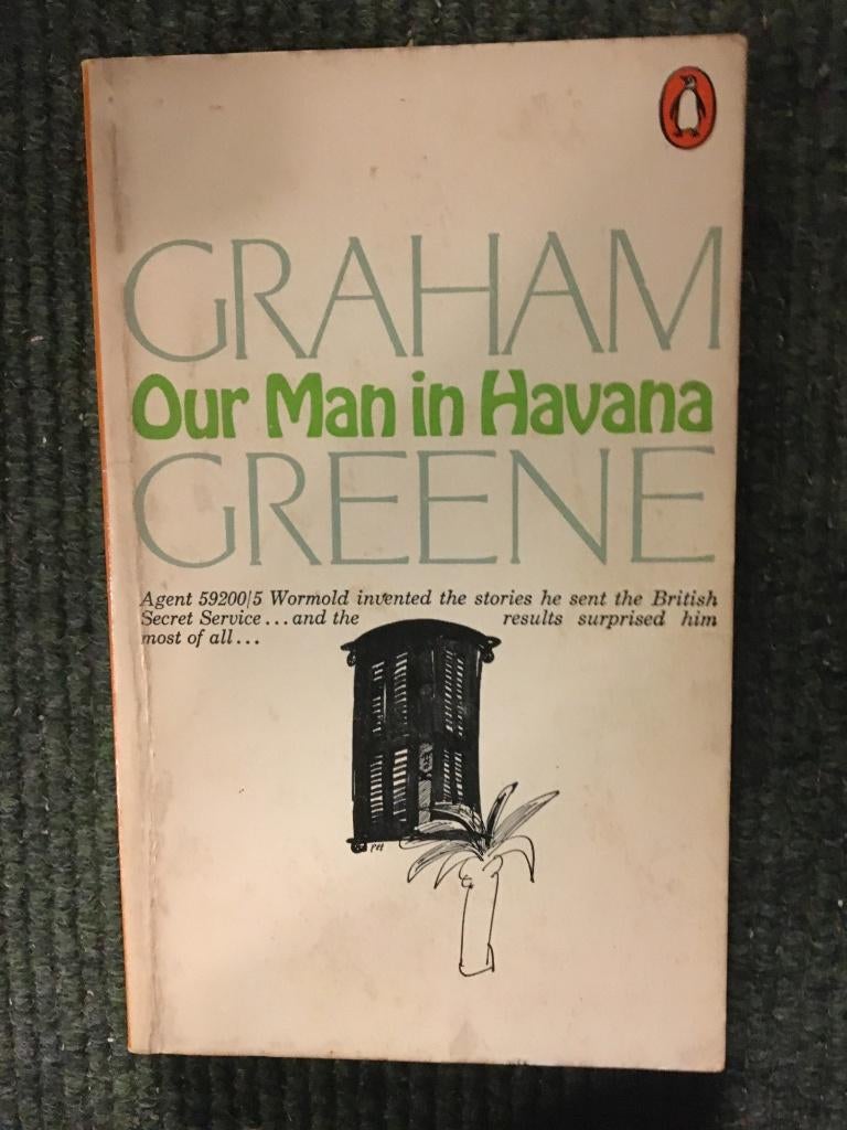 Our Man in Havanna; door Graham Greene #Cuba #Spionage, Boeken, Literatuur, Gelezen, Europa overig, Ophalen of Verzenden