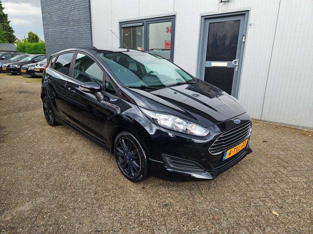 Ford Fiesta 1.0 EcoBoost Hot Hatch|Airco|Cruise|Navi, Voorwielaandrijving, Euro 5, Zwart, Start-stop-systeem