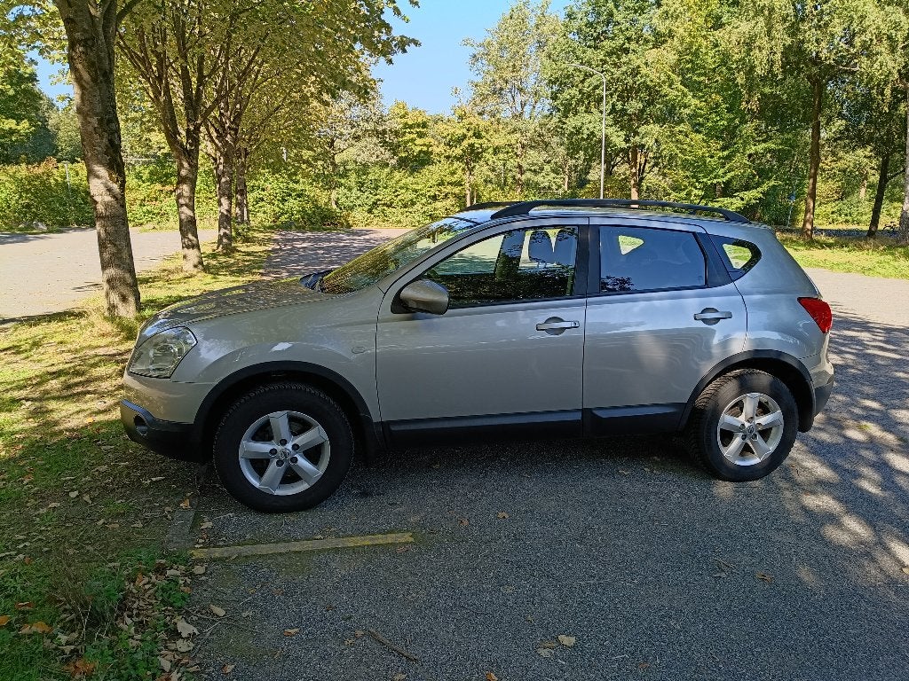 Nissan Qashqai 2.0 2WD 2008 Grijs, Auto's, Voorwielaandrijving, Stof, 4 cilinders, Handgeschakeld