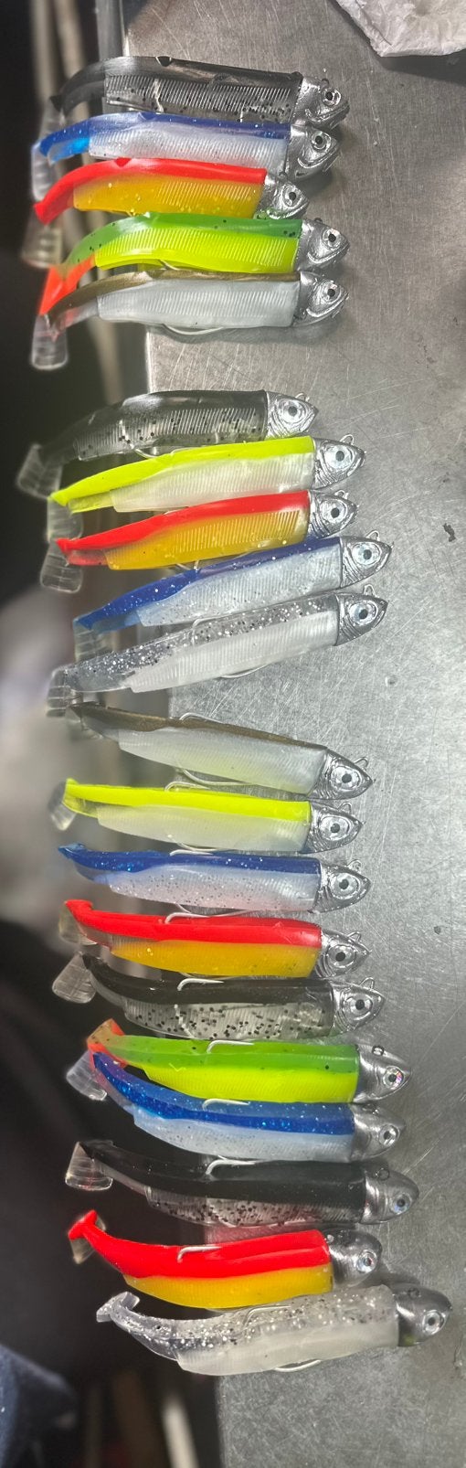 Black-out minnows 12gram 14gram 18gram 20gram OP=OP, Ophalen of Verzenden, Zo goed als nieuw, Overige typen