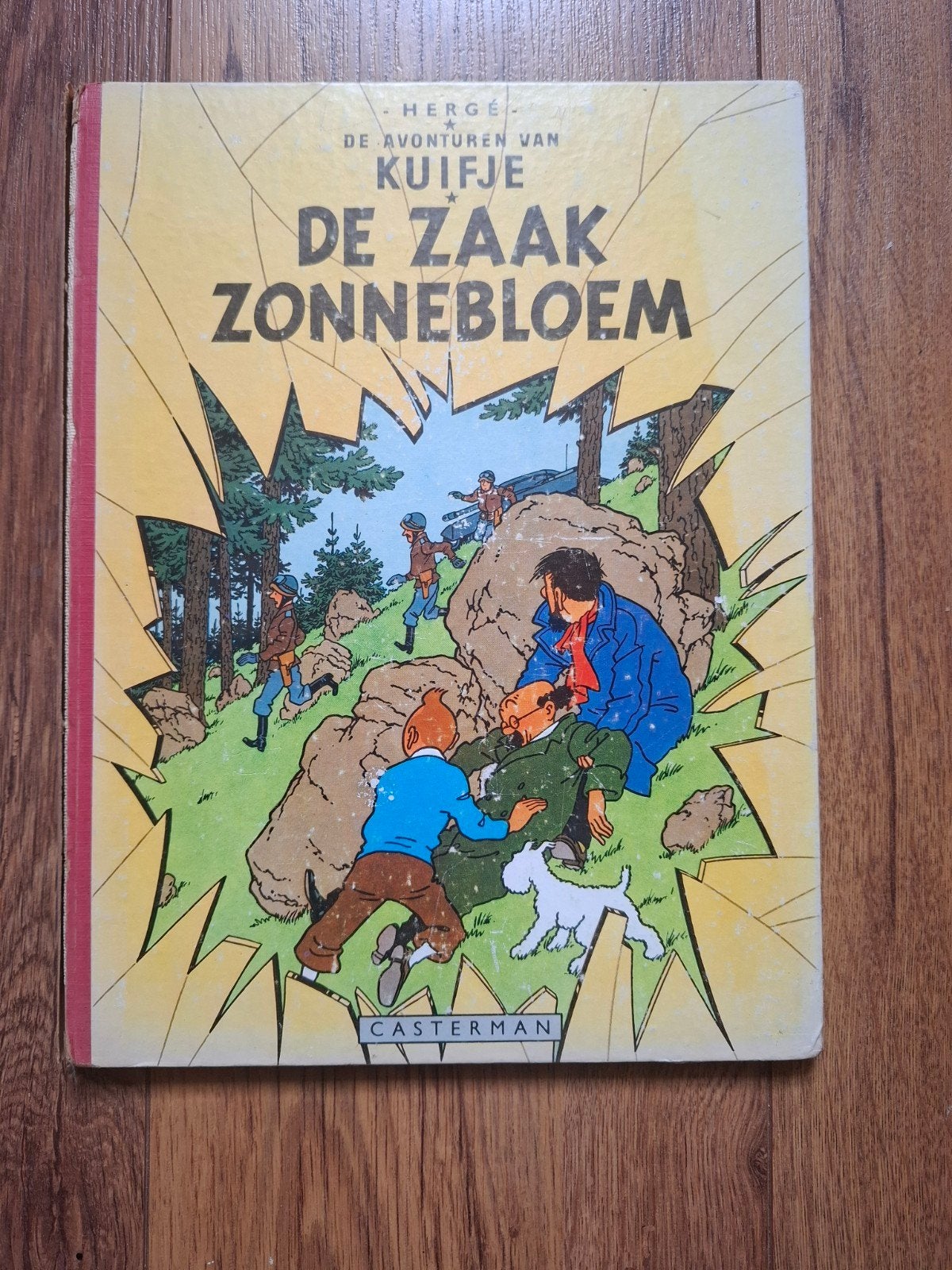 Kuifje: De Zaak Zonnebloem (1956), Eén stripboek, Ophalen, Gelezen, Hergé