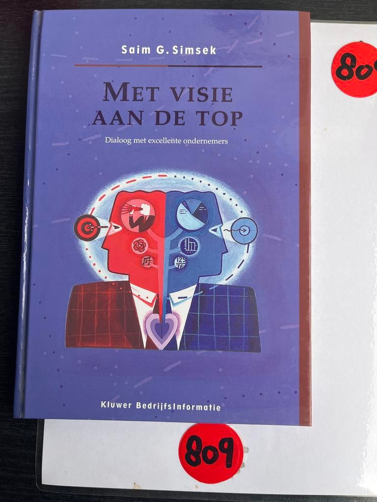 Met Visie Aan De Top - Saim G. Simsek, Ophalen of Verzenden, Zo goed als nieuw, Management