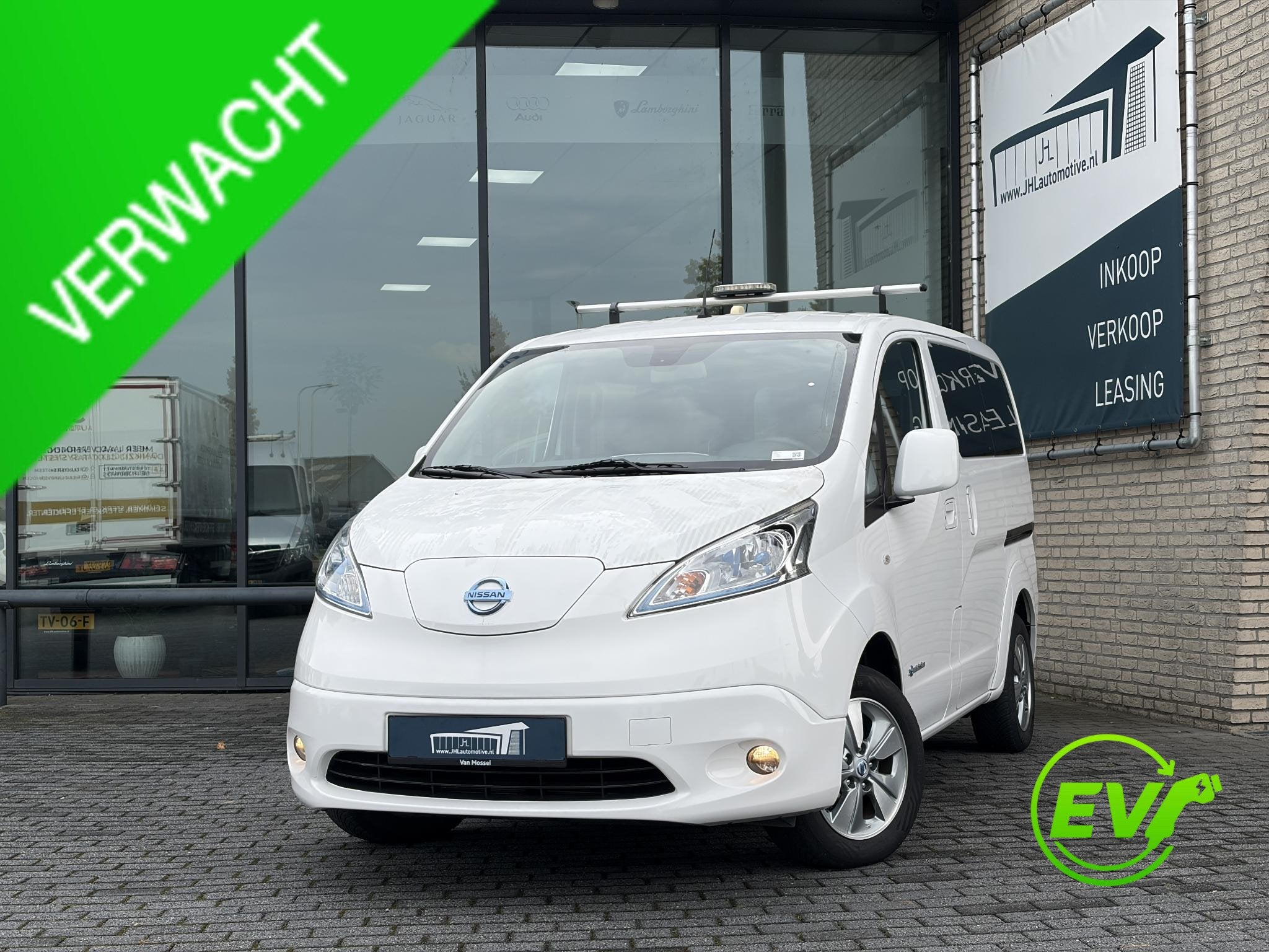 Nissan e-NV200 Evalia 40 kWh Connect Edition*2XSCHUIF*A/C*CA, Auto's, Stof, 1567 kg, 109 pk, Verwarmde buitenspiegels