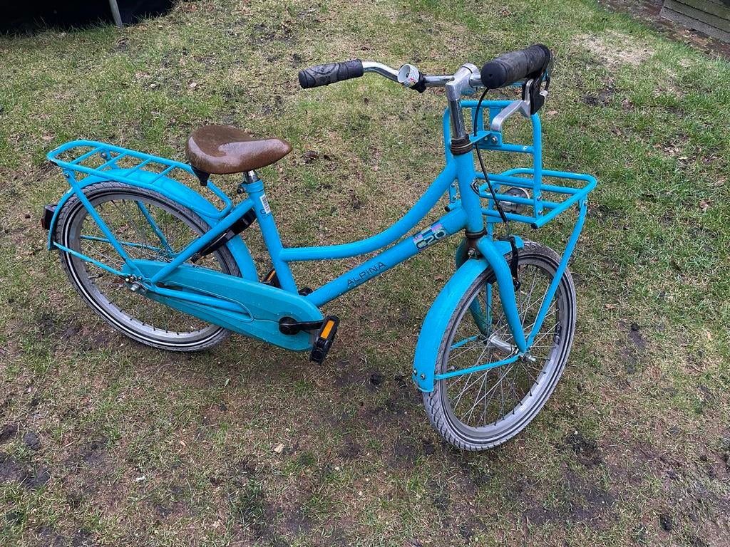Alpina Cargo Meisjesfiets met Nieuwe Banden, Fietsen en Brommers, Fietsen | Meisjes, Ophalen, Gebruikt, 20 inch, Handrem