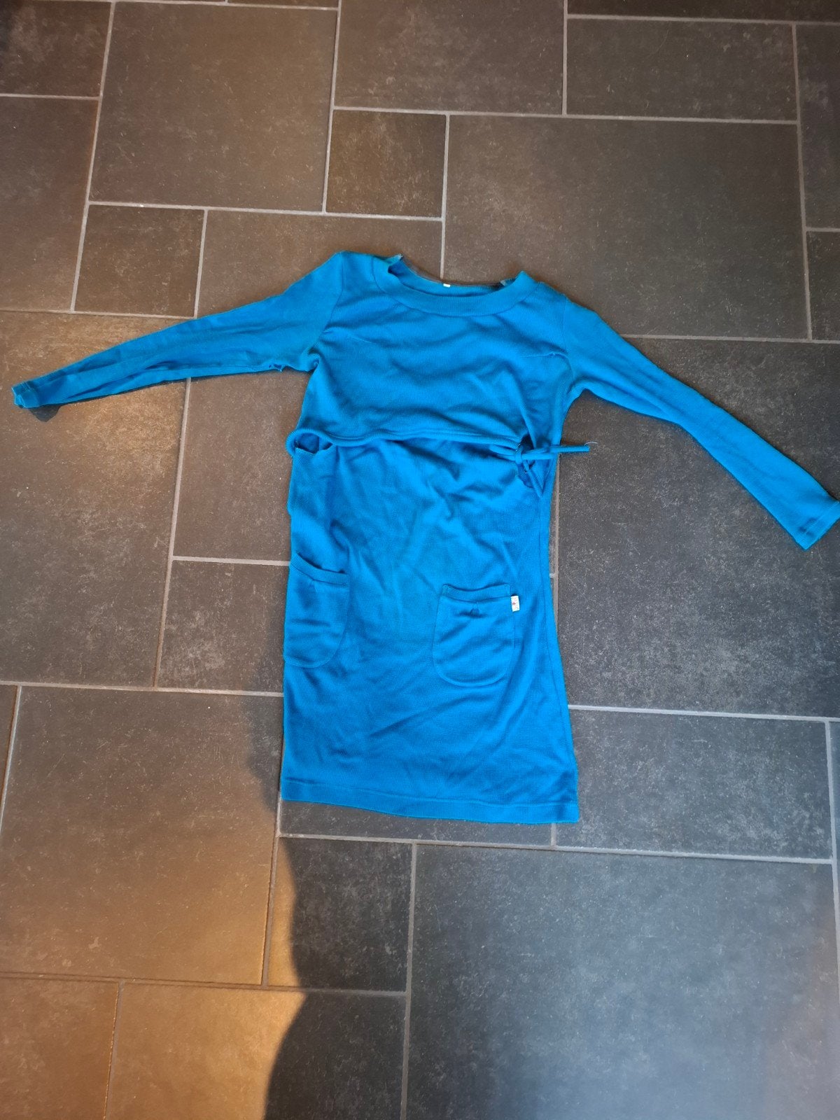 Many months voedingsjurk 100% wol - Blauw (met gebreken), Kleding | Dames, Blauw, Maat 42/44 (L), Gedragen, Boven de knie