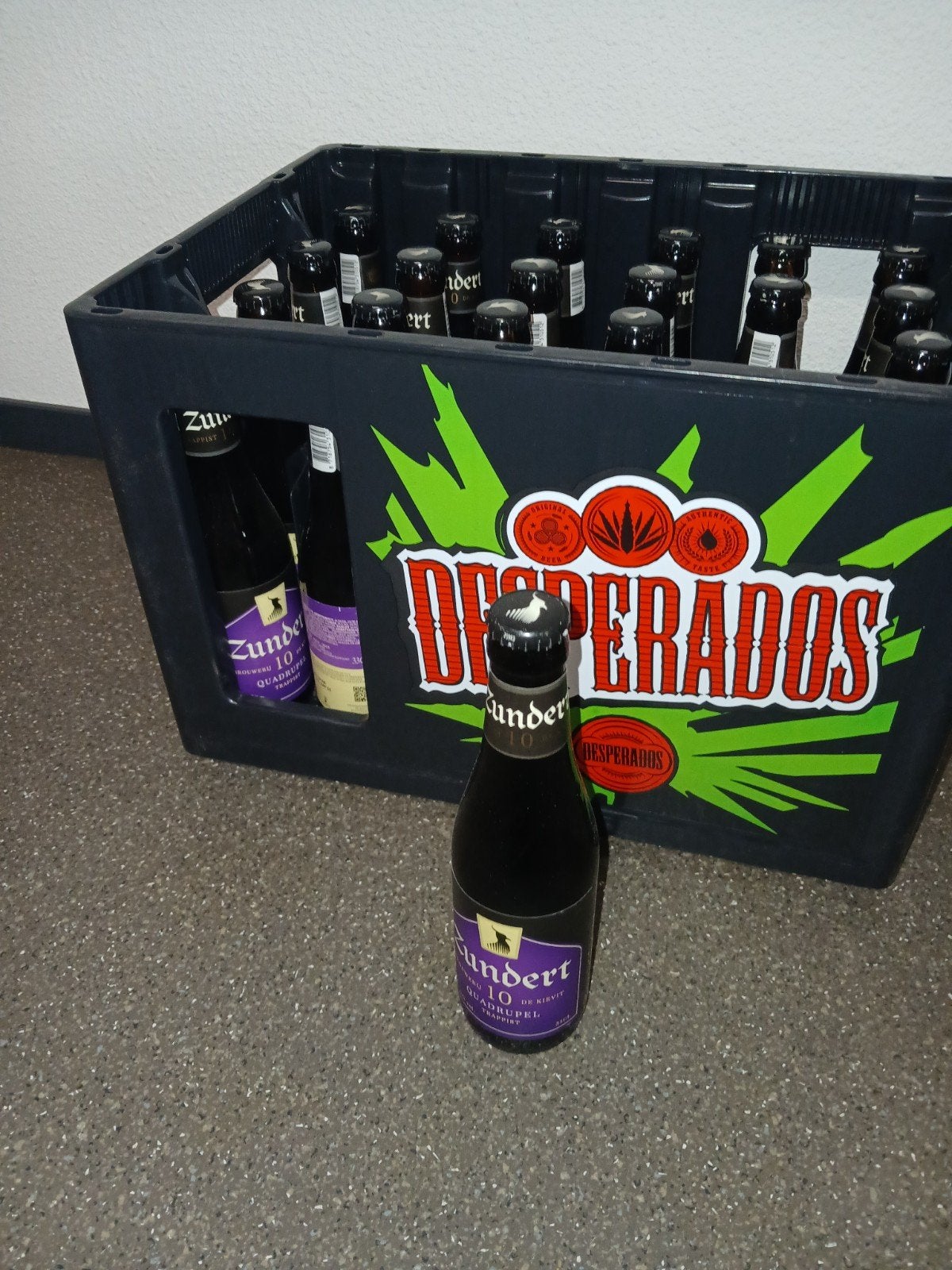zundert 10 flesjes vol, Verzamelen, Biermerken, Ophalen, Flesje(s), Overige merken