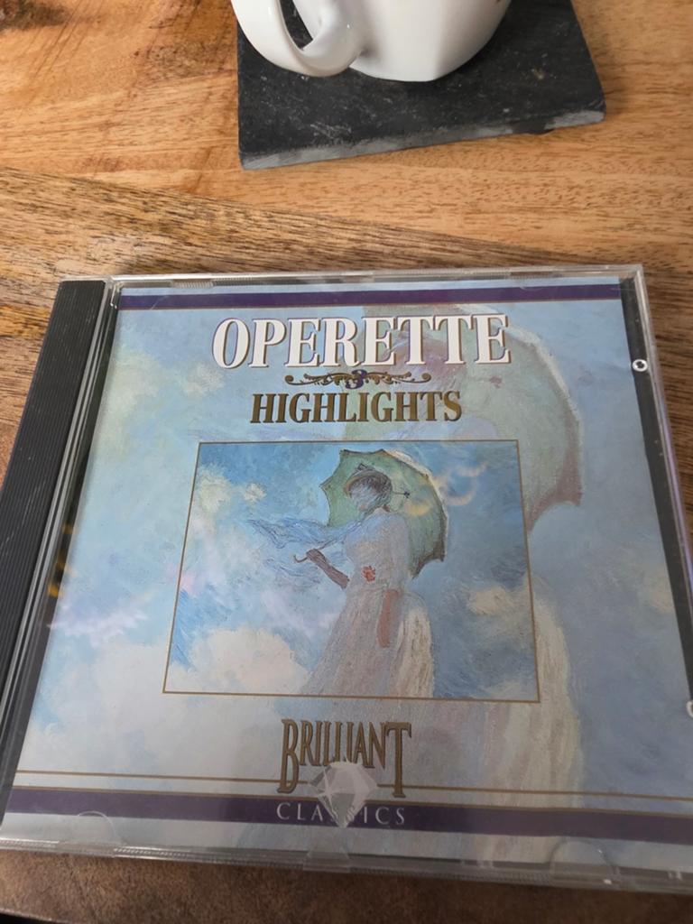 Operette Highlights CD - Brilliant Classics, Ophalen of Verzenden