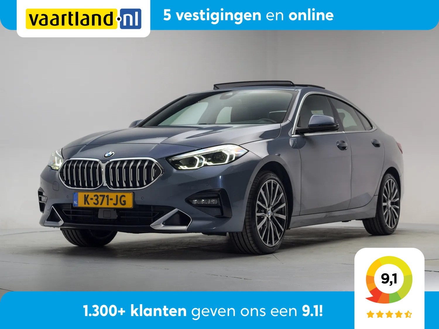BMW 2 Serie Gran Coupe 220i High Executive Edition [ Pano He, Automaat, 1998 cc, Gebruikt, 4 cilinders