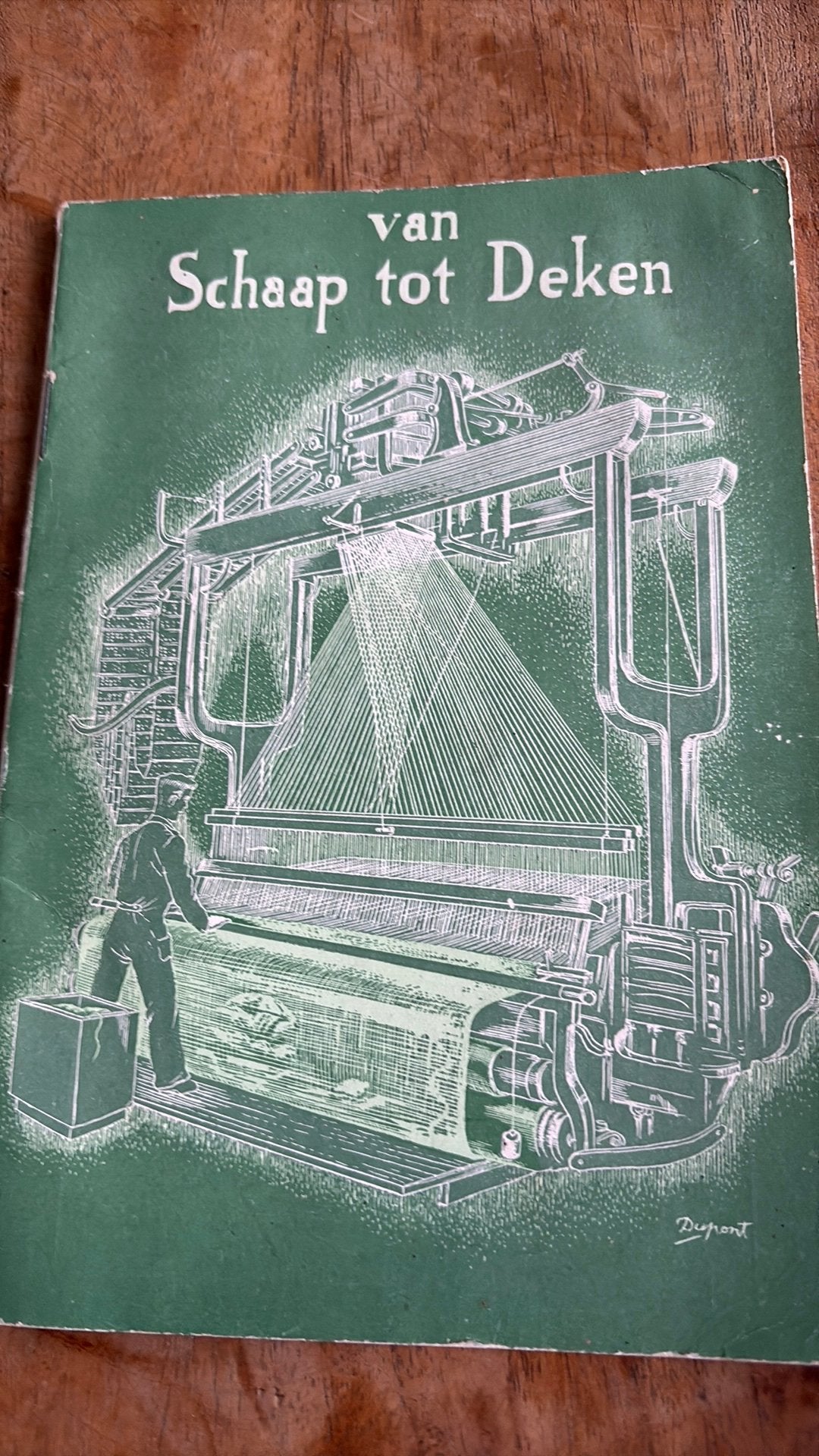 Boekje leiden deken fabriek gebroeders van Wijk denk 1947, Ophalen of Verzenden, Gelezen