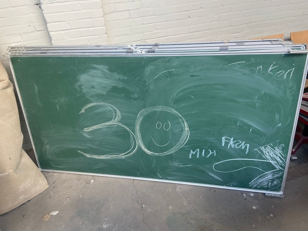 Mooie gebruikte schoolborden die een 2e kans verdienen!!, Ophalen, Gebruikt, Krijtbord