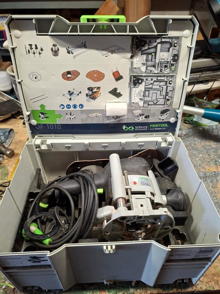 FESTOOL EBQ 1010 BOVENVREES, Ophalen of Verzenden, Elektrisch, Bovenfrees