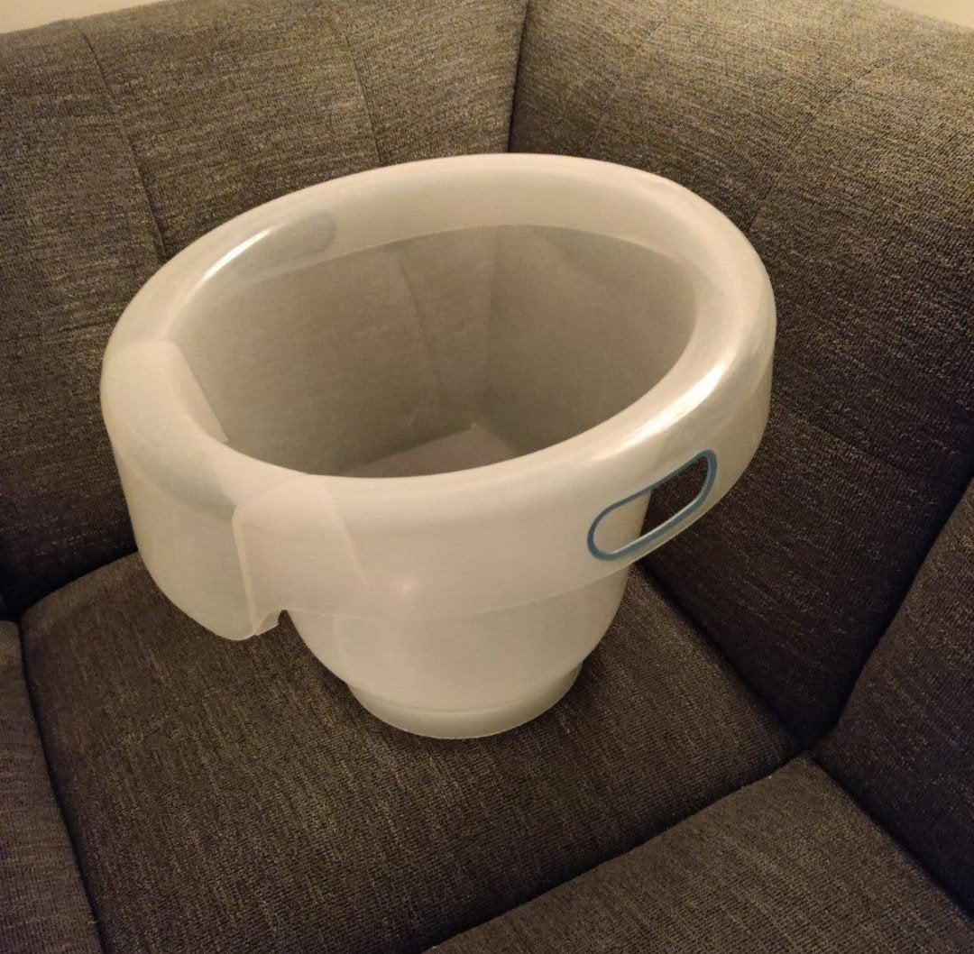 Bébé-jou Tummy Tub - Comfortabel babybadje, Ophalen, Tummy Tub, Zo goed als nieuw, Bébé-jou