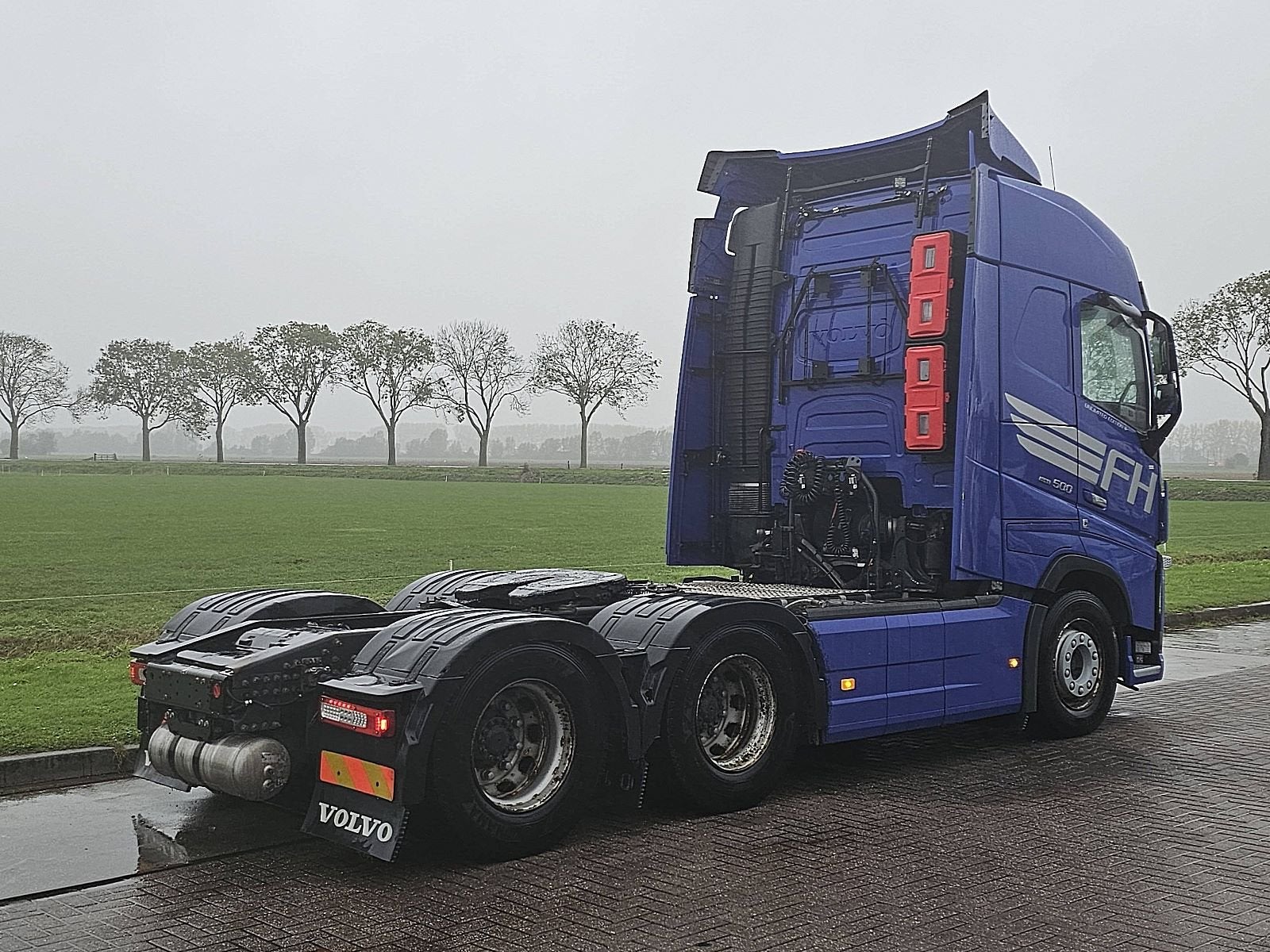 VOLVO FH 500 6x4 retarder, Auto's, Automaat, Euro 6, 510 pk, Blauw