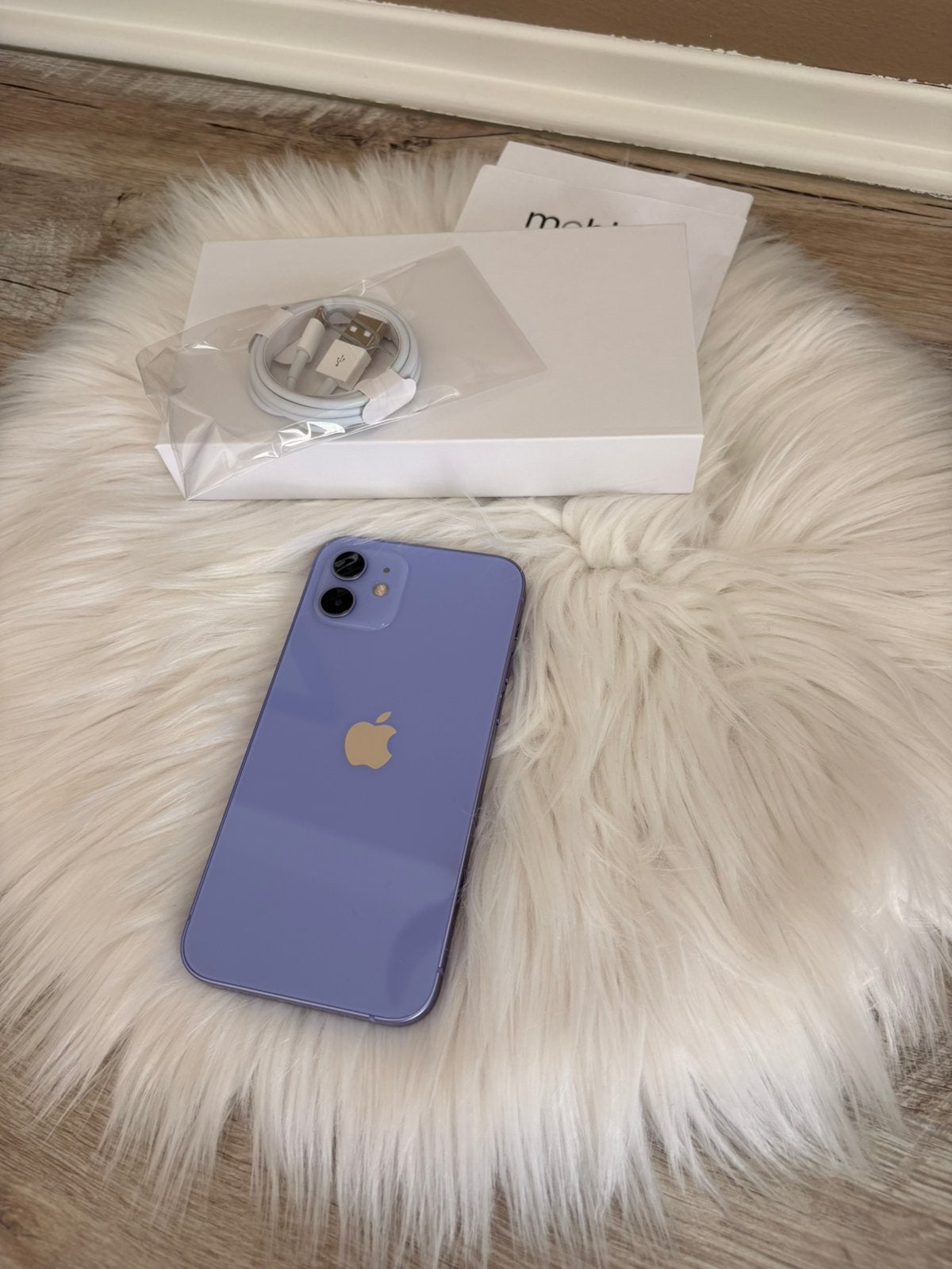 iPhone 12 paars 64GB, Ophalen, Paars, Zo goed als nieuw, 100 %
