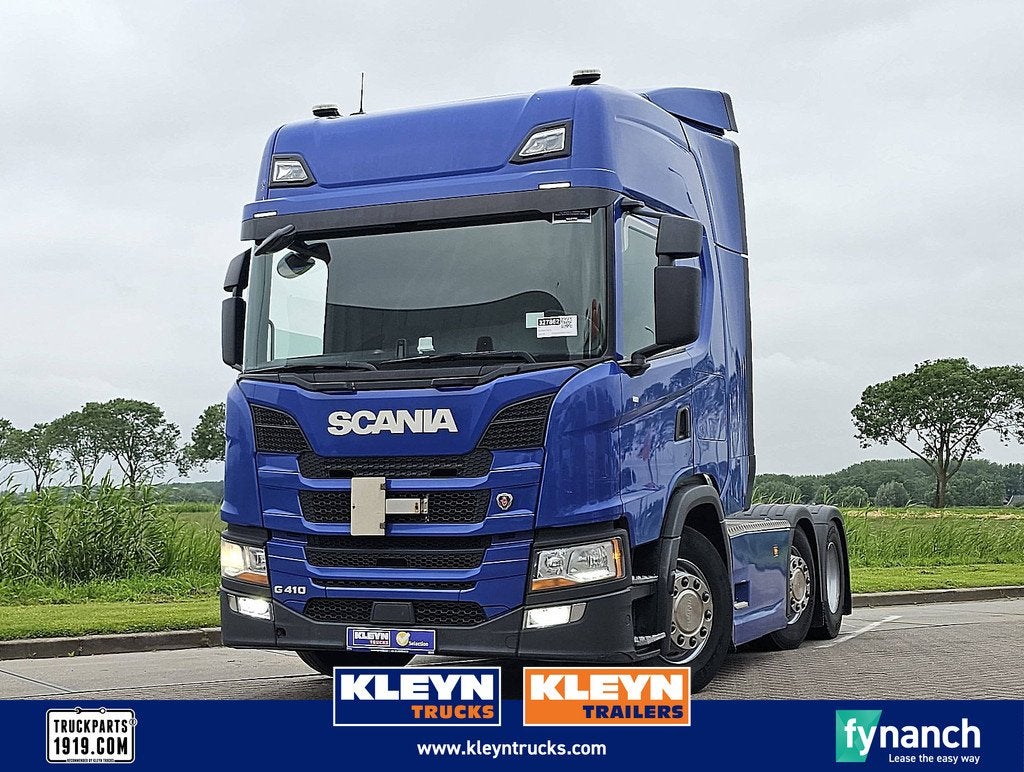 SCANIA G410 6x2/4na hl retarder, Automaat, Euro 6, Scania, Blauw