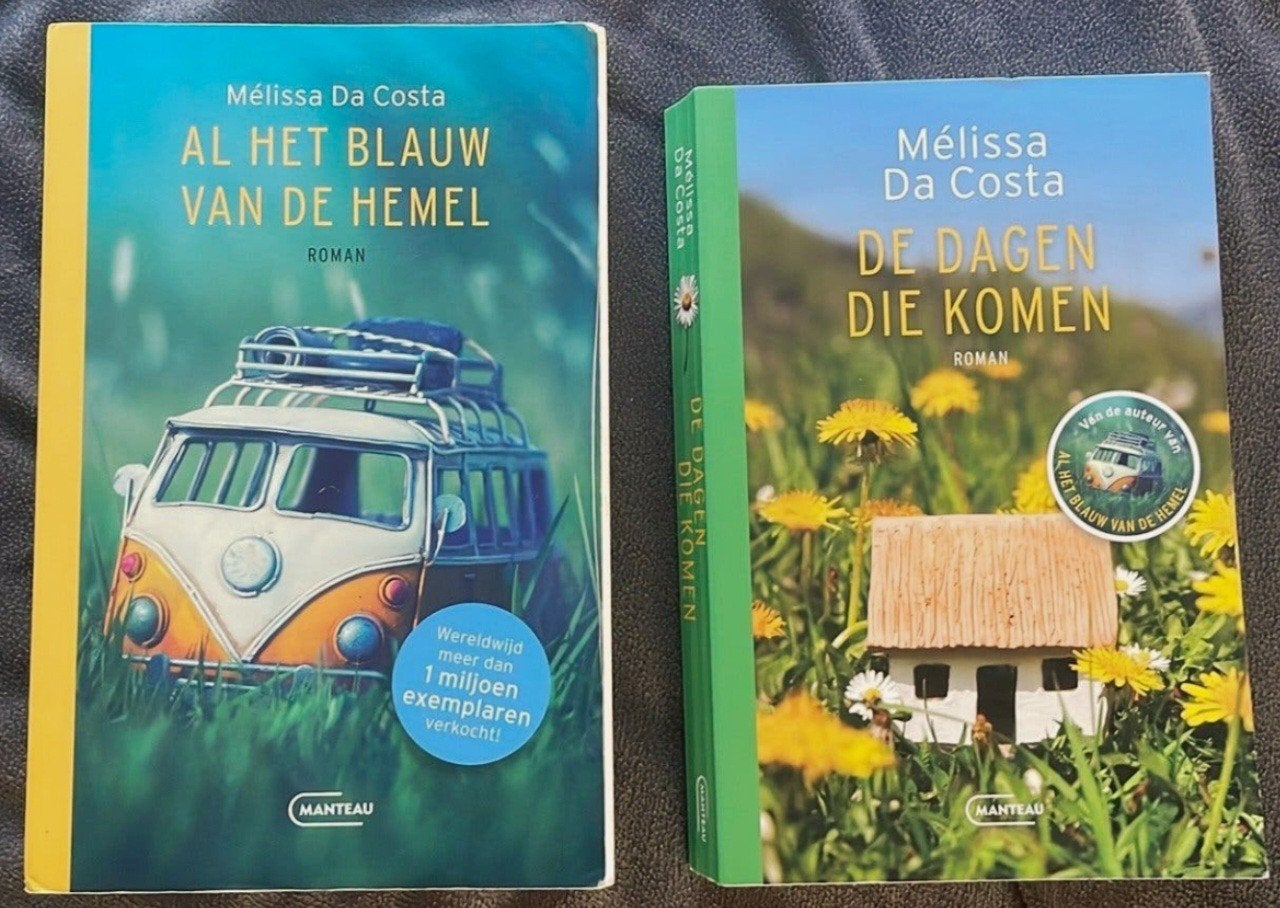 melissa da costa al het blauw van hemel + de dagen die komen, Ophalen of Verzenden, Gelezen, Melissa da costa