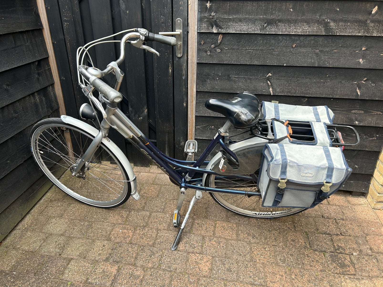 Damesfiets Gazelle Ambiance opknapper, Fietsen en Brommers, Ophalen, Gebruikt, Gazelle, Versnellingen
