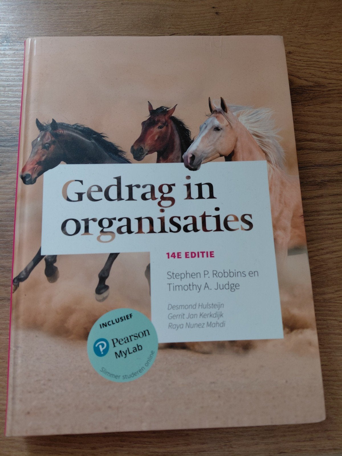 Gedrag in organisaties - 14e editie (incl. Pearson MyLab), Zo goed als nieuw, Stephen P. Robbins, Timothy A. Judge, Gamma, HBO