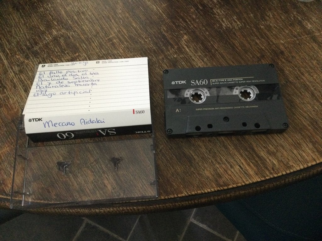 Cassettebandje met Mecano - Aidalai, 1 bandje, Ophalen of Verzenden, Zo goed als nieuw, Voorbespeeld
