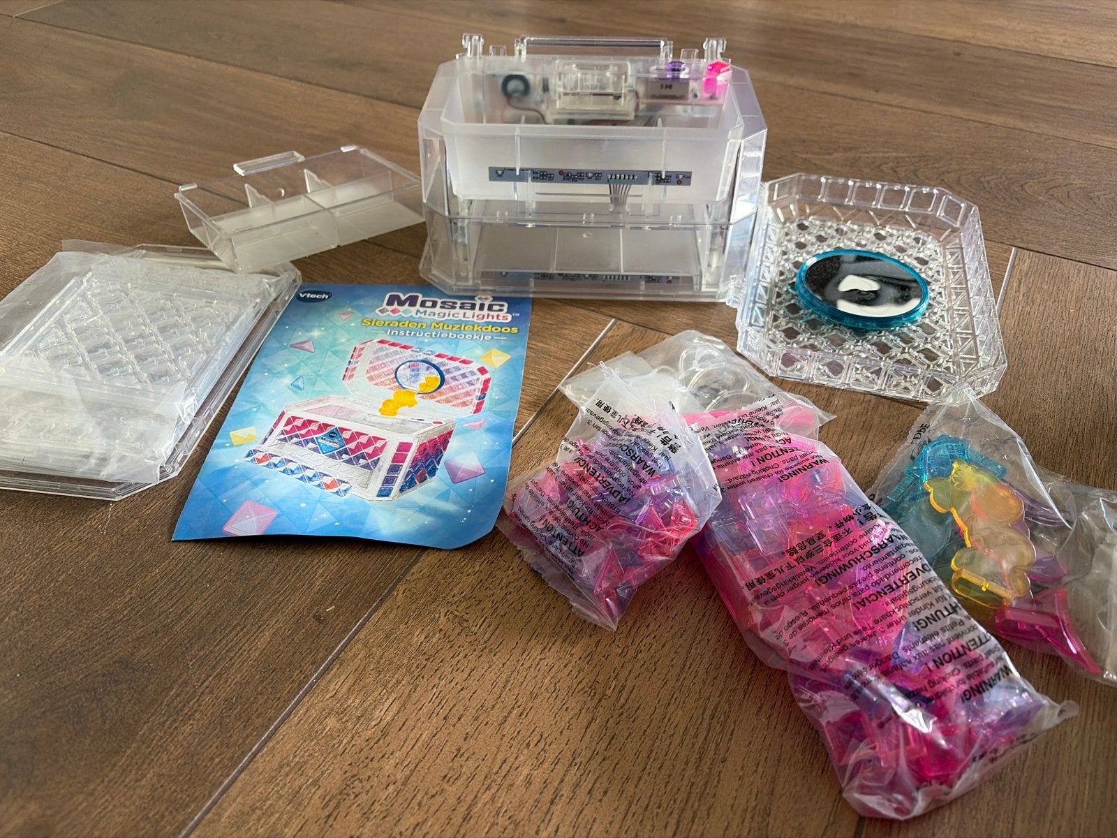 VTech Mosaic Magic Lights Sieraden Muziekdoos (zonder doos), Ophalen of Verzenden, Nieuw, Knutselen, Met licht