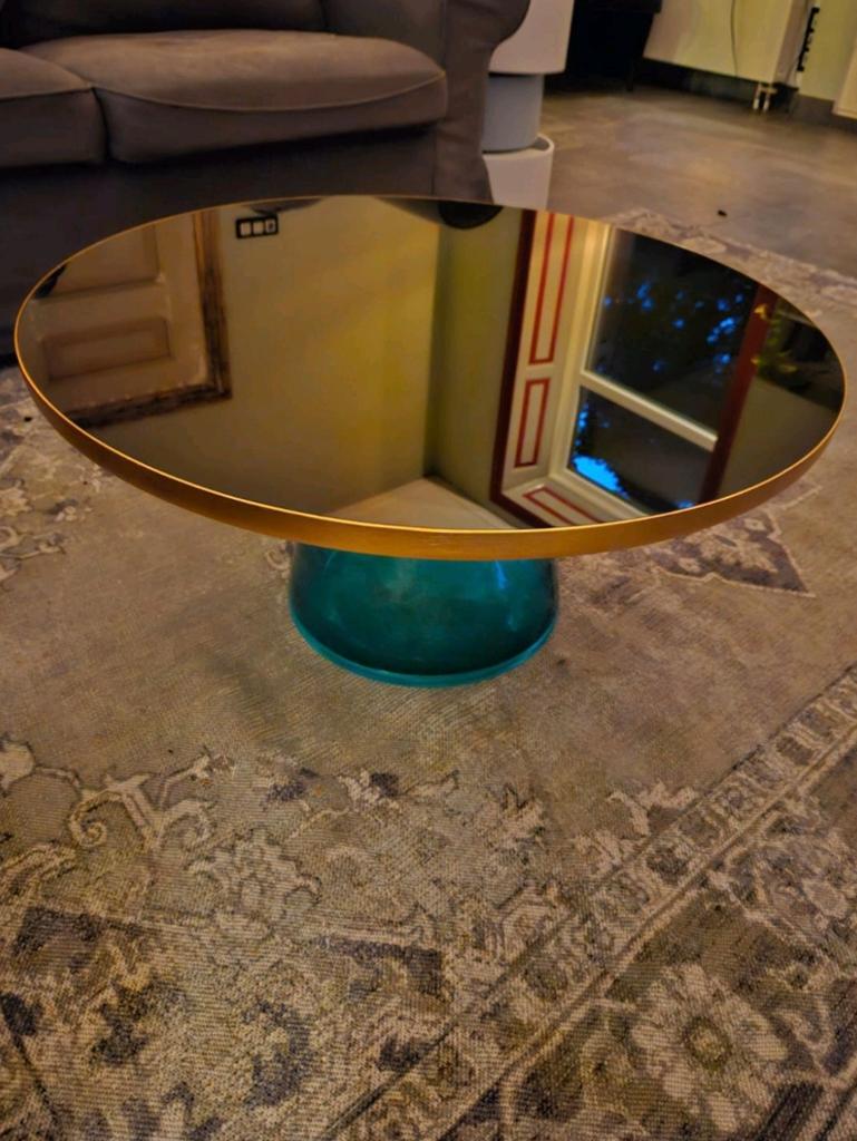 design salontafel, Huis en Inrichting, Tafels | Salontafels, Ophalen, 50 tot 100 cm, 50 tot 100 cm, Minder dan 50 cm