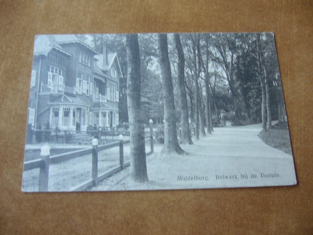 MIDDELBURG  =  BOLWERK BIJ DE THETUIN, Ophalen of Verzenden, Voor 1920, Gelopen, Zeeland