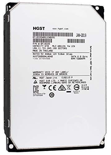 HGST Ultrastar He6 6TB(37 stuks), Ophalen, Intern, Gebruikt, Hgst